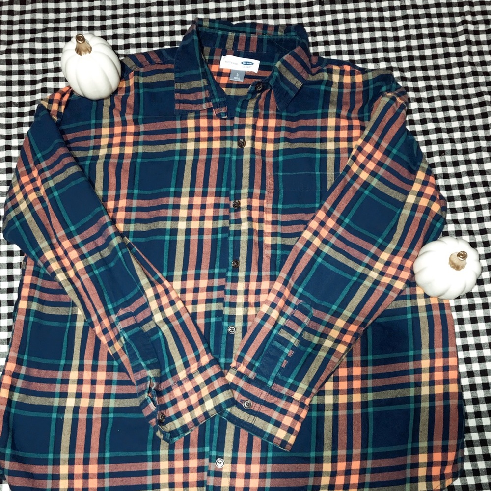 OLD NAVY✨ boyfriend flannel